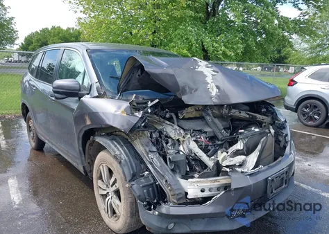 2017 Honda Pilot Ex-L from USA, damaged, VIN 5FNYF6H53HB002522